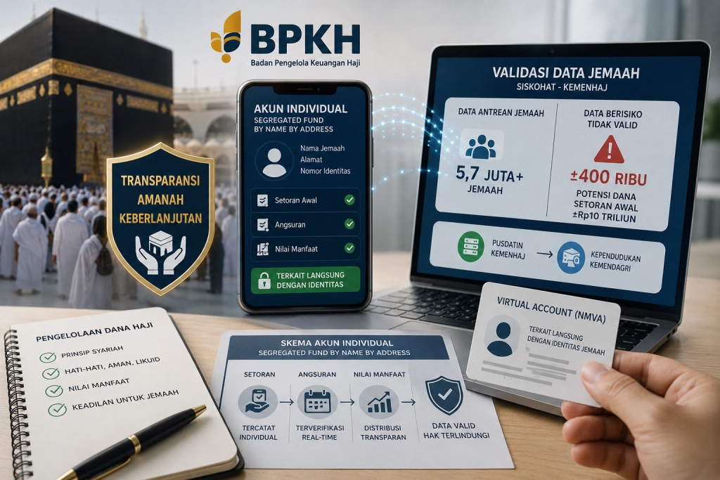 Ada 400 Ribu Data Haji Berisiko Invalid, BPKH Dorong Skema Akun Individual
