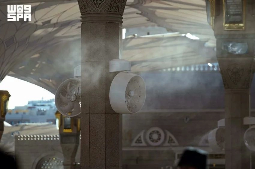Terik Bukan Masalah, Begini Cara Masjid Nabawi Jaga Suhu Tetap Sejuk dan Nyaman untuk Jemaah